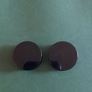 1 inch (25mm) Black Acrylic Plugs/Gauges